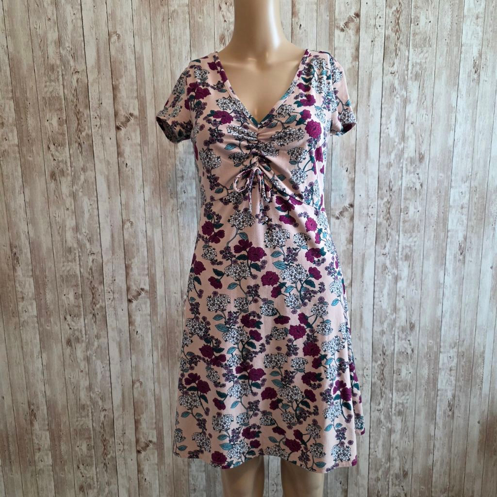Ultra Flirt Floral Dress Size S Pink